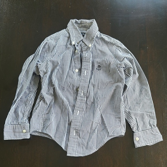 Brooks Brothers Kids Checkered Button Down Shirt - Picture 1 of 3